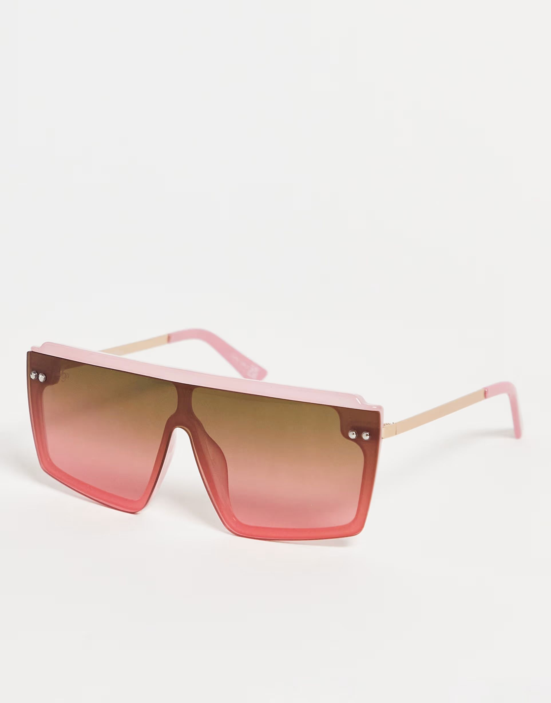 Jeepers Peepers visor sunglasses in pink ombre | ASOS (Global)