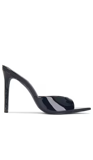 Brea Mule in Black Patent | Revolve Clothing (Global)
