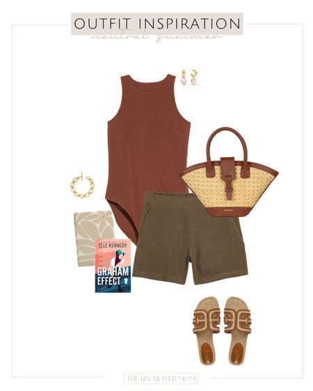Summer outfit inspo 

Shorts outfit summer outfit rattan bag beach read summer books therecruitermom 

#LTKFindsUnder50 #LTKSeasonal #LTKMidsize