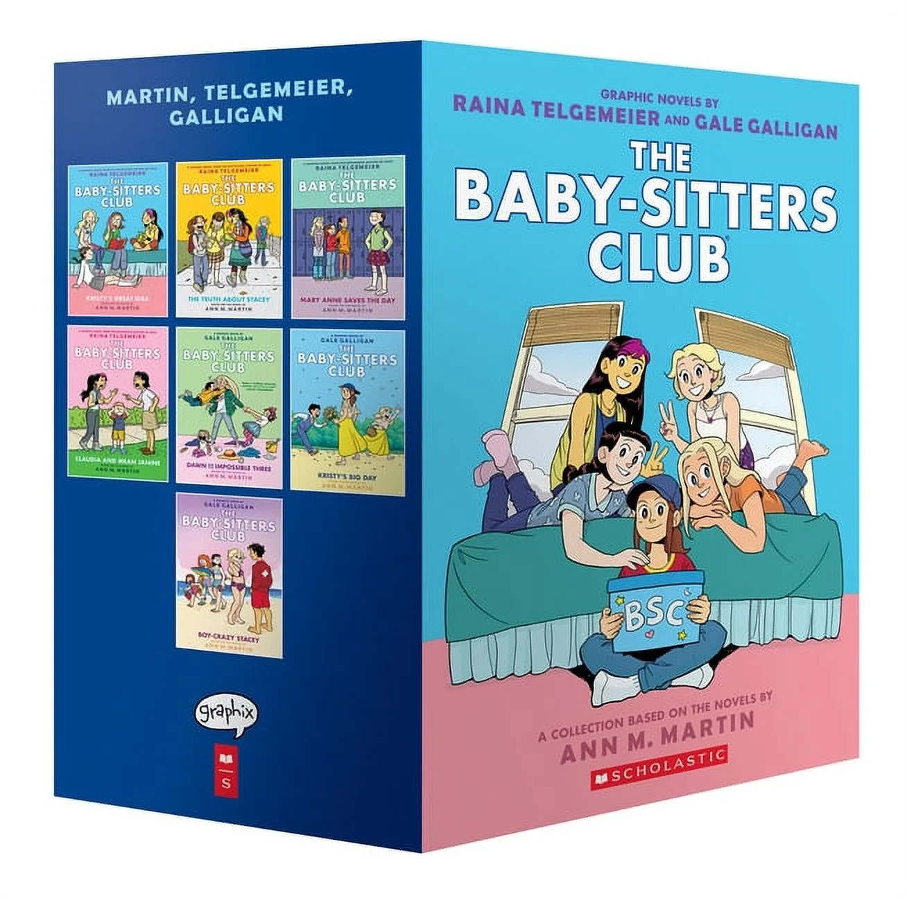 Baby-Sitters Club Graphix: The Baby-Sitters Club Graphic Novels #1-7: A Graphix Collection: Full ... | Walmart (US)