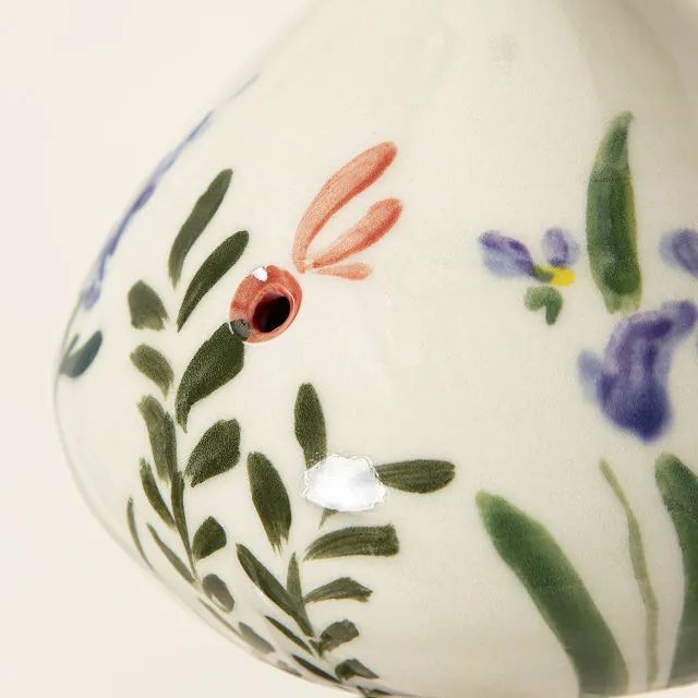 Hand-Painted Porcelain Hummingbird Feeder | UncommonGoods