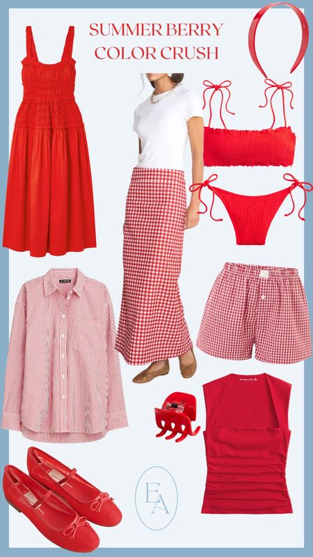 Boxer Shorts for Summer. Red Swimsuit. 4th of July Outfit Ideas

#LTKStyleTip #LTKSeasonal