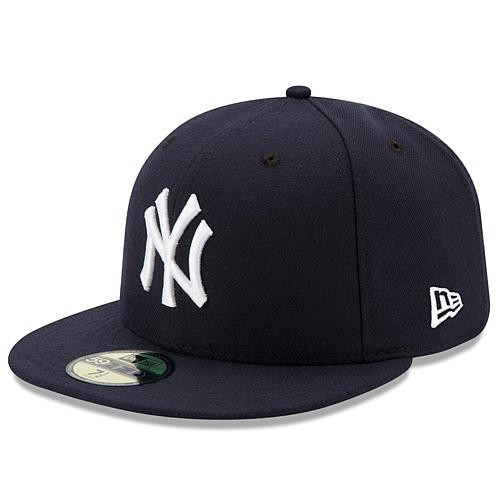 New Era Officially Licensed MLB Men's New Era Collection Fitted Hat - Yankees | HSN