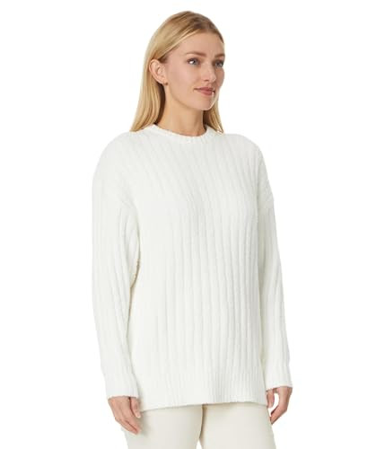 UGG Women's Riz Top Rib Sweater, Cream, XL | Amazon (US)