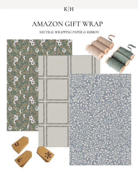Amazon gift wrapping supplies! All ship quickly and are perfect for gift giving this season! 

#giftwrap #amazon #christmas #holiday #gifting

#LTKHoliday #LTKGiftGuide #LTKSeasonal