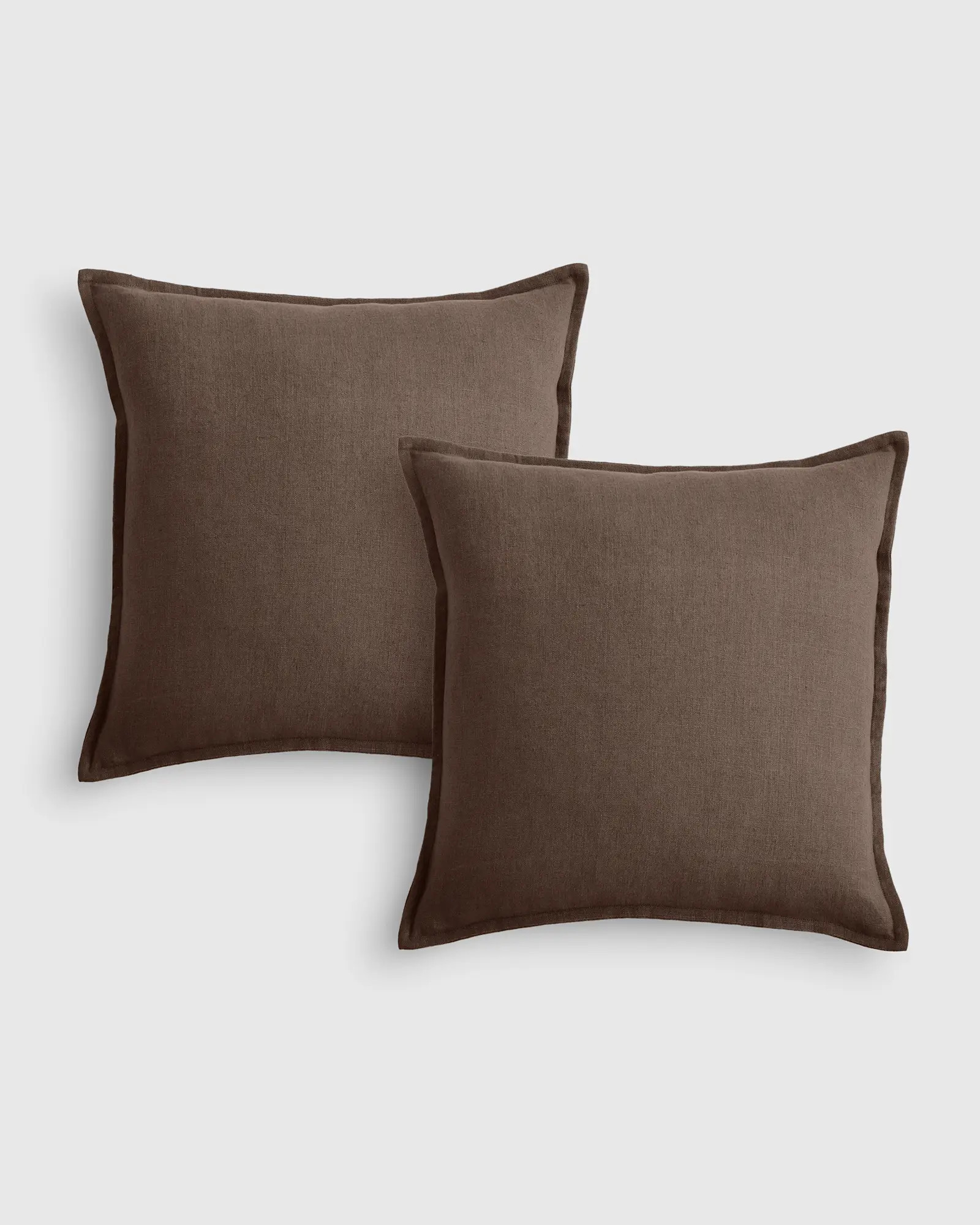 European Linen Flange Edge Pillow Cover (Set of 2) | Quince