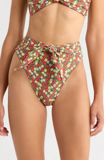 MONTCE Sienna Paula Bikini Bottoms in Sienna Floral at Nordstrom Rack, Size Large | Nordstrom Rack