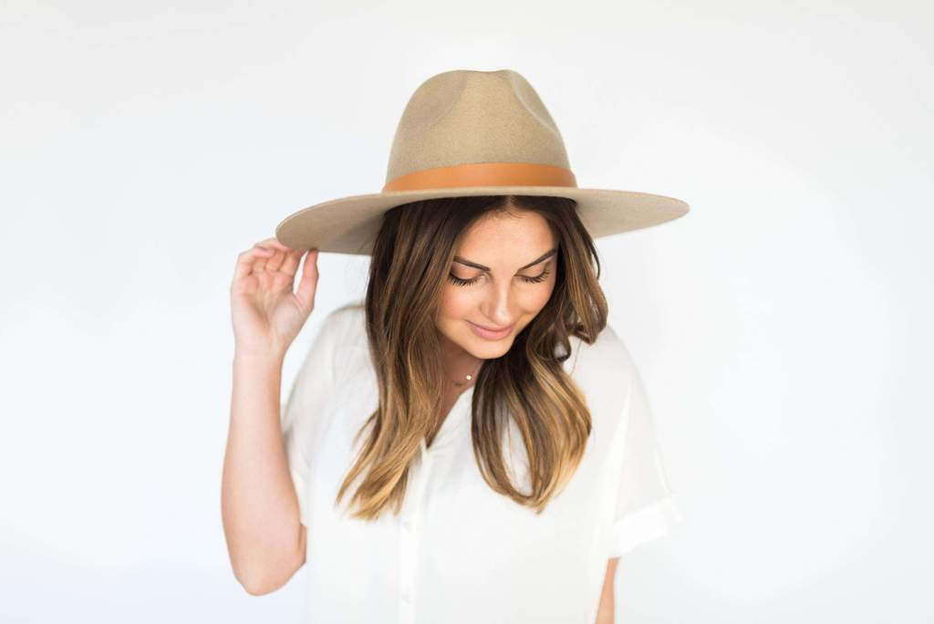 Emma - Stiff Brim Fedora | Gigi Pip
