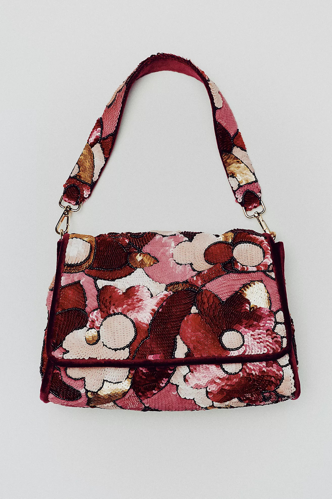Maeve Audra Embellished Shoulder Bag | Anthropologie (US)