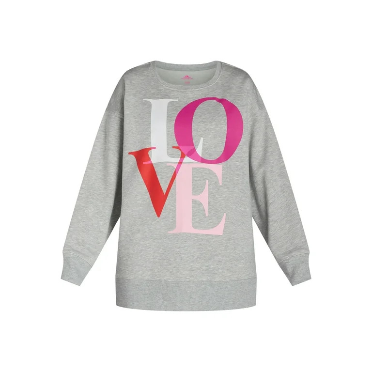 Valentine’s Day Women's Graphic Sweatshirt from Way to Celebrate, Sizes S-XXXL | Walmart (US)
