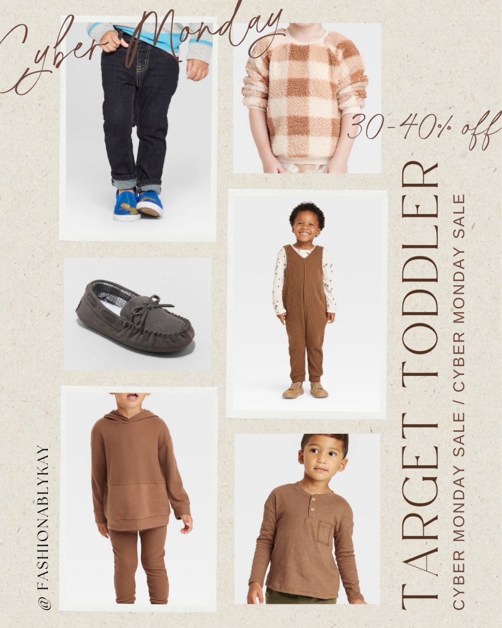 Cyber Monday deals for toddler favorites of ours 🙌🏼 30%-40% off! 

Toddler outfits, toddler clothes, toddler neutrals, Target cyber Monday 

#LTKkids #LTKCyberweek