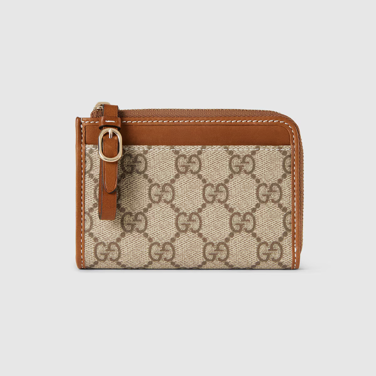 GG Emblem zip card case | Gucci (US)