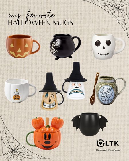 Linking some of my mugs from my Instagram reel y’all loved! 🎃👻☕️ A lot of these are on sale too.

#halloween #halloweenmugs #mugcollection #pumpkinmug #halloweendecor 

#LTKHalloween #LTKhome #LTKsalealert
