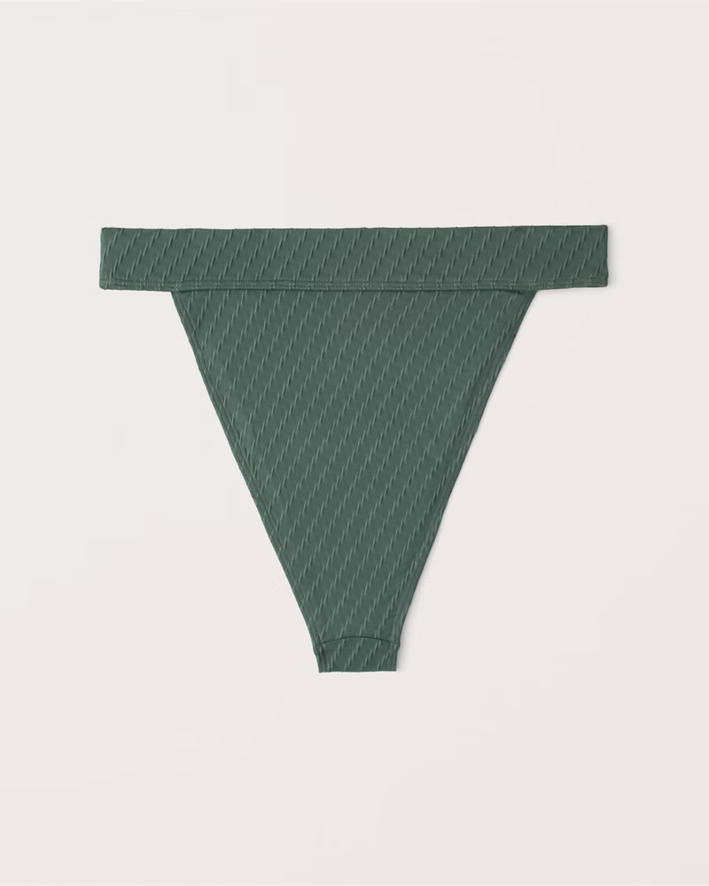 90s High-Waist High-Leg Cheeky Bottoms | Abercrombie & Fitch (US)