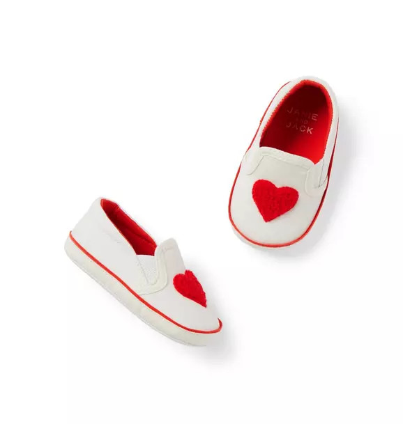 Baby Heart Slip-On Sneaker | Janie and Jack