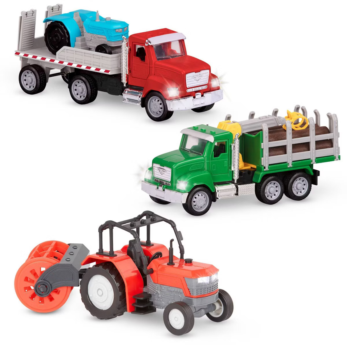Driven Small Toy Countryside Hauler Micro Fleet - 3pk | Target