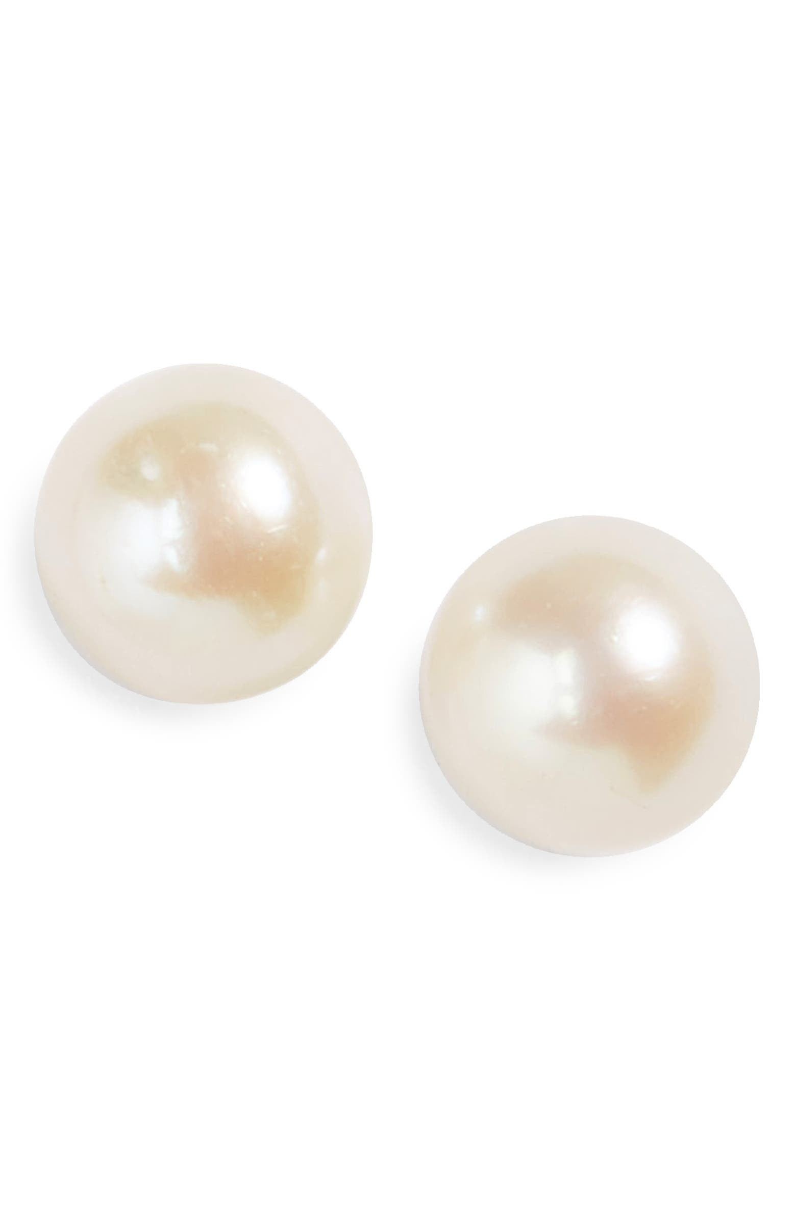 Silver & Cultured Pearl Earrings | Nordstrom