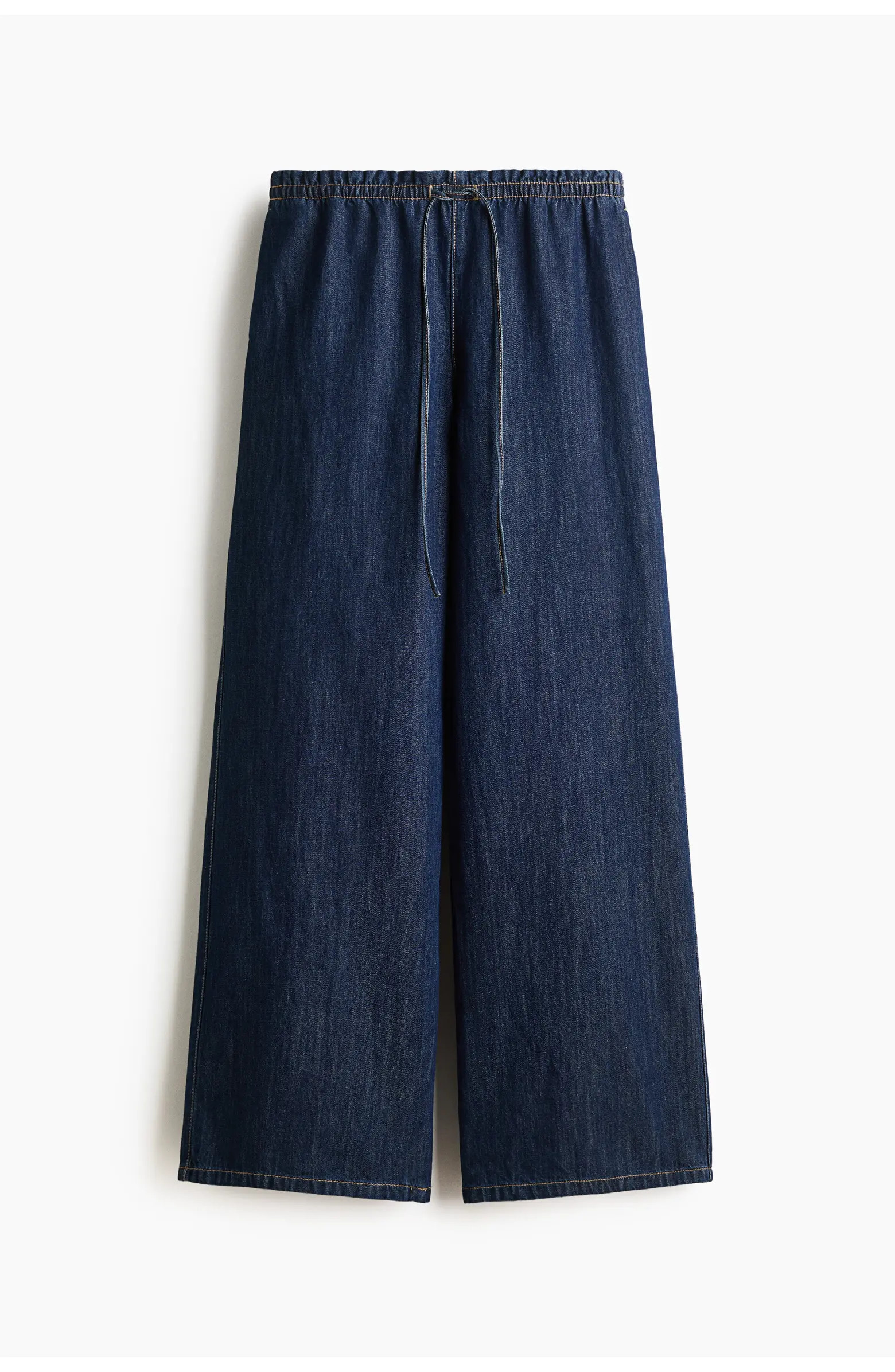 H&M Denim Pull-on Trousers | Nordstrom | Nordstrom