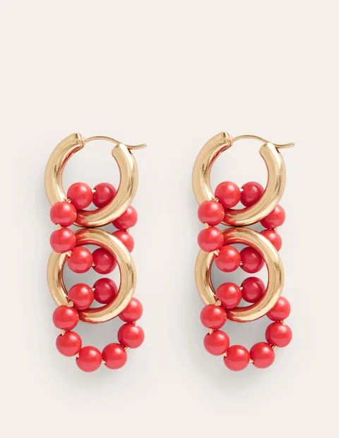 Link Bead Earrings | Boden (US)