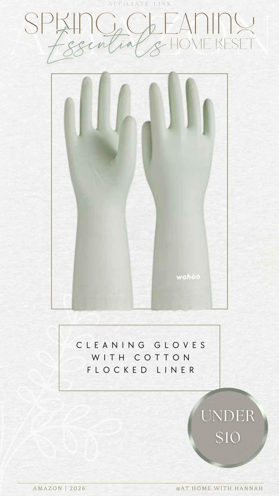 These cleaning gloves are such a good little under $10 home staple 🤍 
I love that they have the cotton flocked liner,  they make cleaning jobs way more comfortable.




•
cleaning gloves • cotton flocked liner gloves • dish washing gloves • reusable cleaning gloves • kitchen cleaning essentials • under 10 amazon finds • home cleaning must haves • spring cleaning staples

#cleaninggloves #dishwashinggloves #reusablecleaninggloves #kitchencleaningessentials #under10amazonfinds #ltkhome #ltkmusthaves #amazonhomefinds

#LTKSaleAlert #LTKmomlife #LTKHome