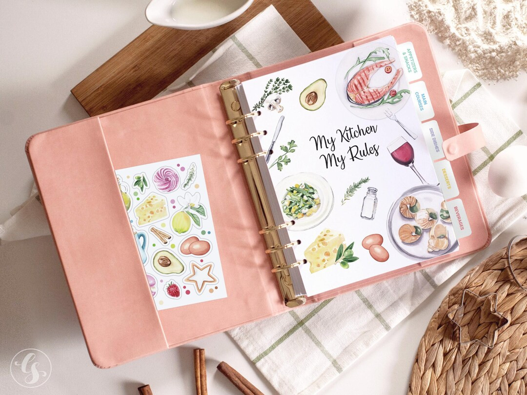 Personalized Cookbook Binder, Custom Recipe Journal, Godmother Gift. Mom Gifts From Daughter - Ch... | Etsy (US)