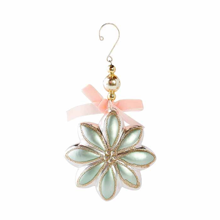 Glass Floral Ornament | Caitlin Wilson Design