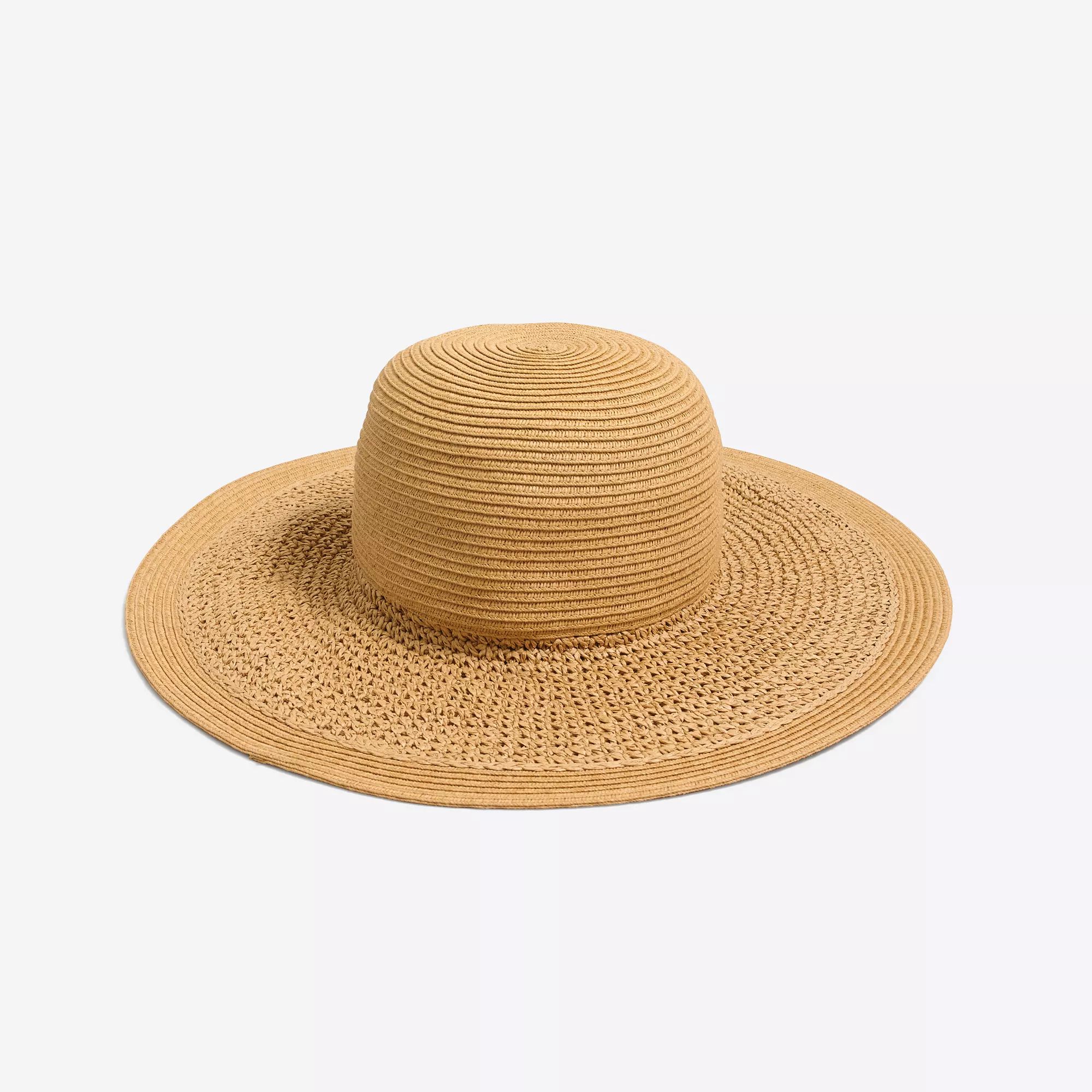 Textured summer straw hat | J.Crew Factory