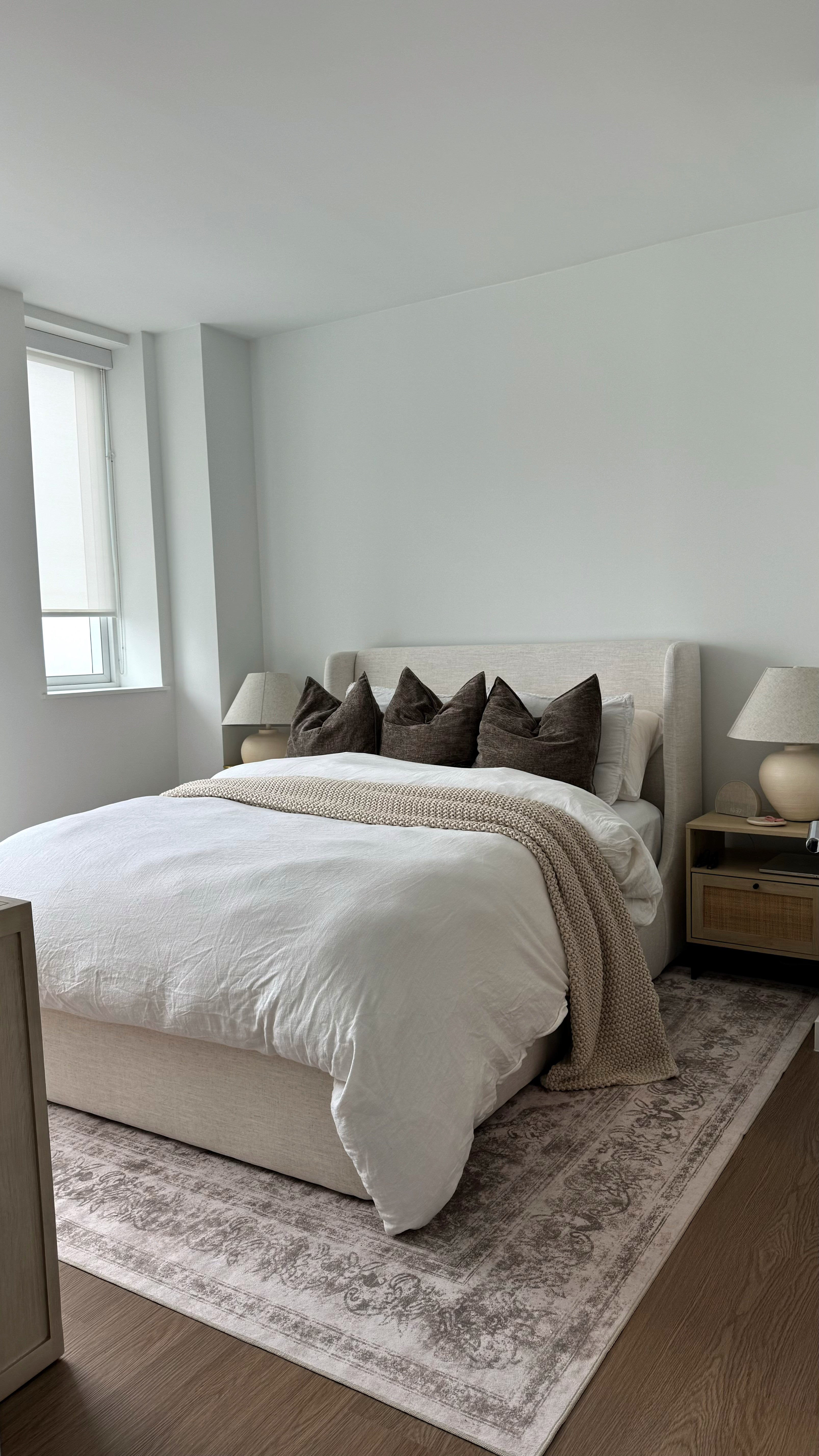 Bedroom Apartment Inspo #bedroominspo #bedframe #bedroomdecor #apartment #apartmentdecor #dresser #mirror 

 