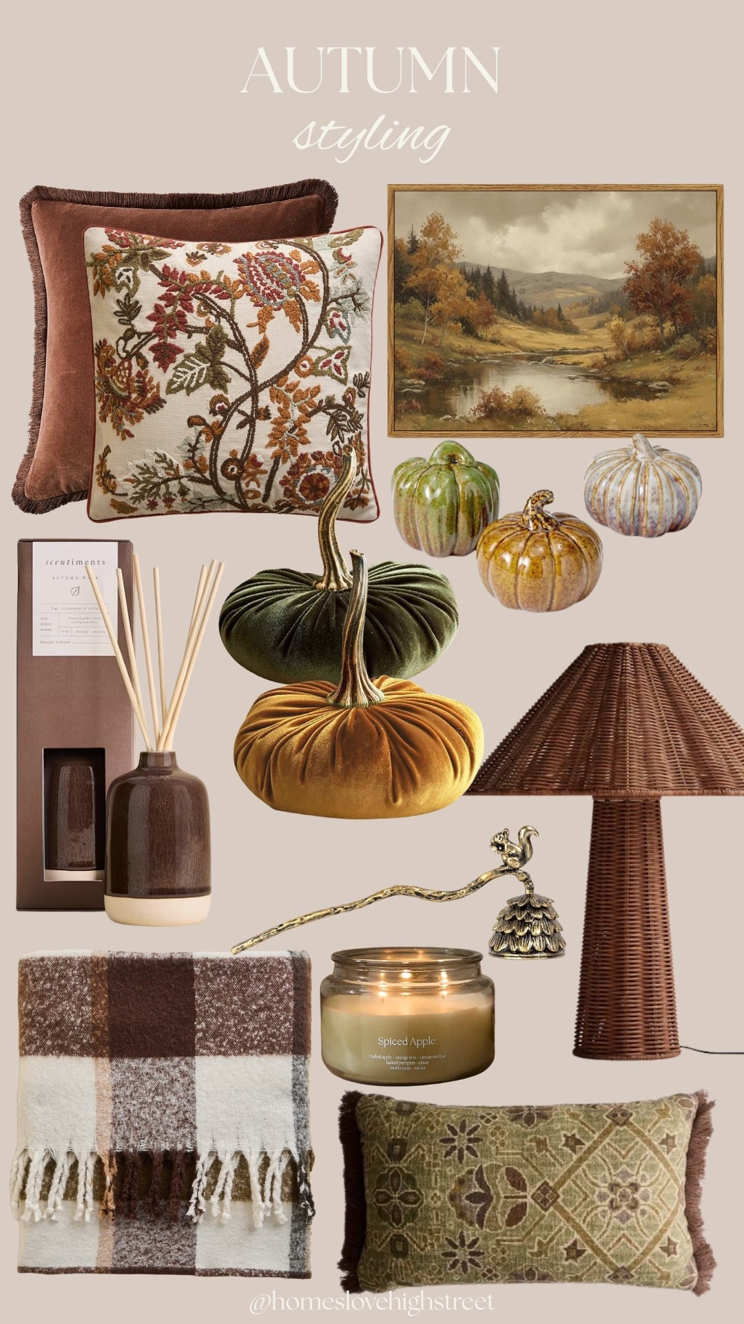 Autumn home styling in all the rich, cosy tones 🤎🍂

#AutumnHome #AutumnDecor #AutumnInteriors #FallDecor #FallHome #CosyHome #HomeStyling #HomeDecor #AutumnInspo #PumpkinDecor #VelvetPumpkins #EarthyInteriors #WarmNeutrals #VintageInspired #SeasonalDecor #HomewareFinds #AutumnAesthetic #FallInspo #Autumn2026 #InteriorInspo

#LTKSeasonal #LTKHome