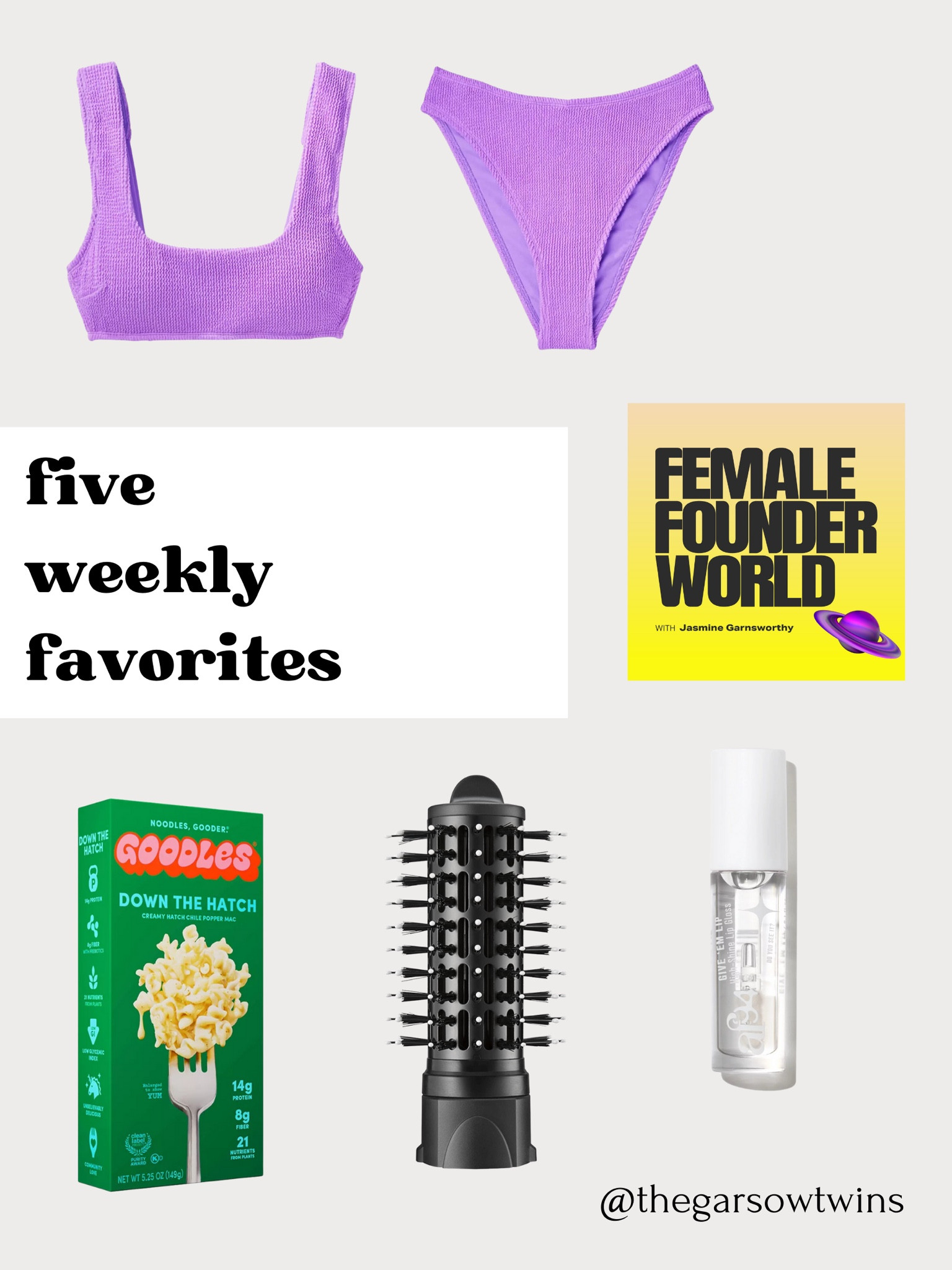Five weekly favorites 

#LTKFind #LTKbeauty #LTKfit