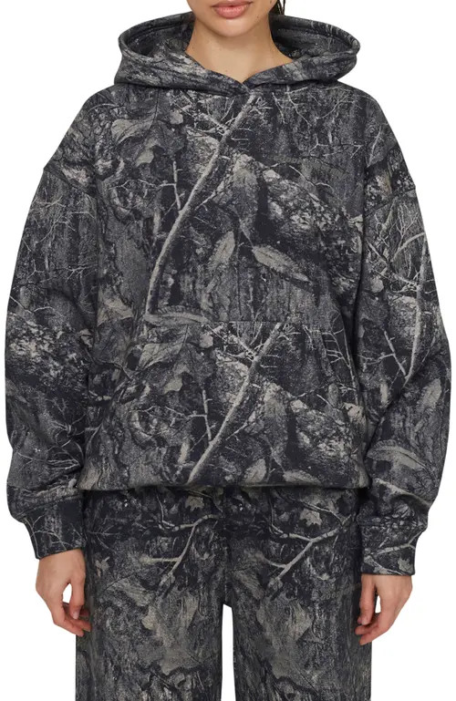 Good For Nothing Woodland Blackout Camo Relaxed Hoodie at Nordstrom, Size Medium Uk | Nordstrom