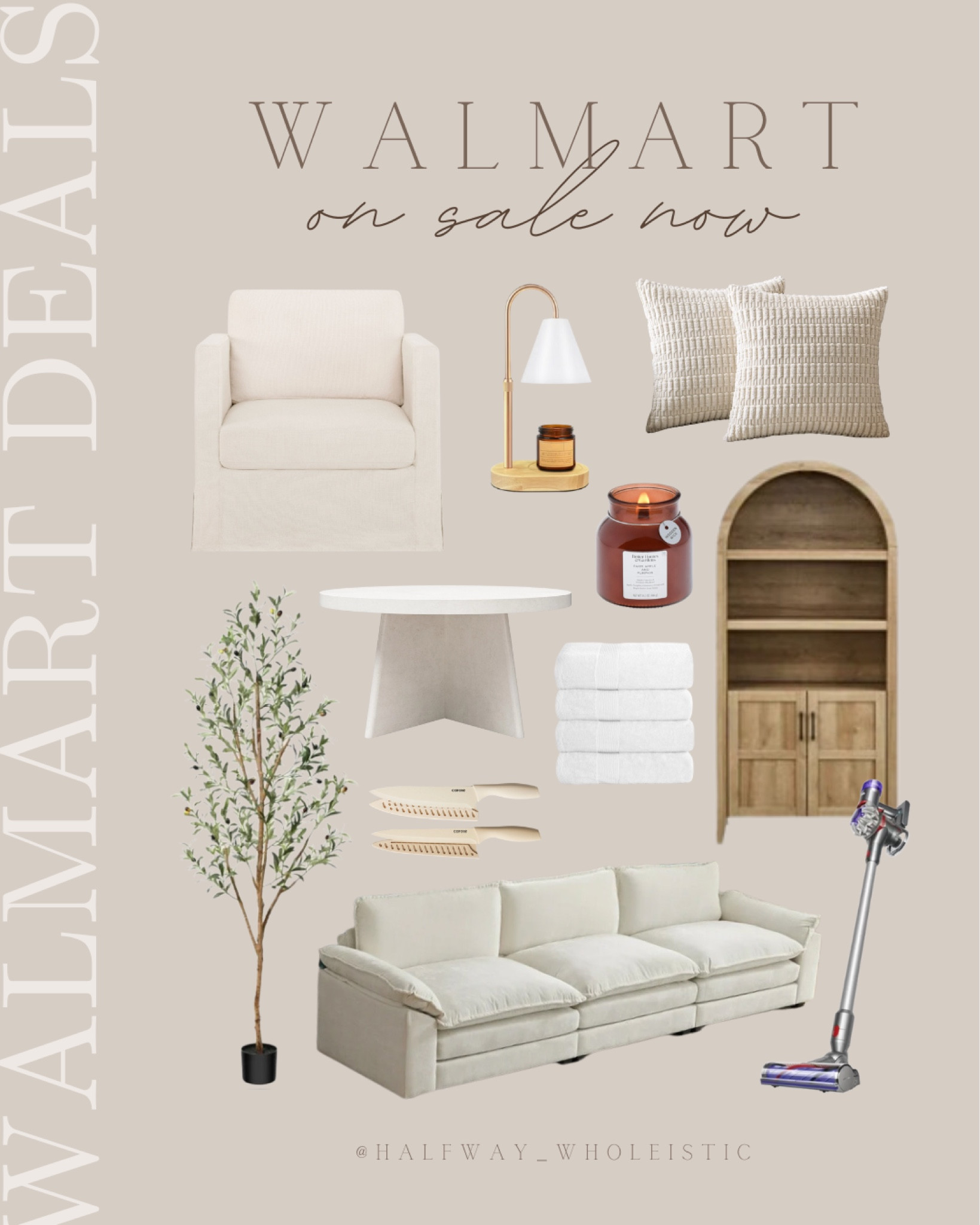 So many great sales this week! Walmart Deals is going on now through the 13th. Shop these neutral home finds perfect for fall.

#sofa #archedcabinet #coffeetable #decor #cozy

#LTKSaleAlert #LTKFindsUnder100 #LTKHome
