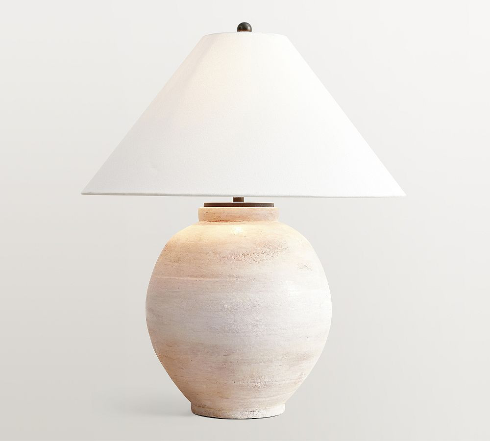 Plymouth Ceramic Table Lamp (21"-25") | Pottery Barn (US)