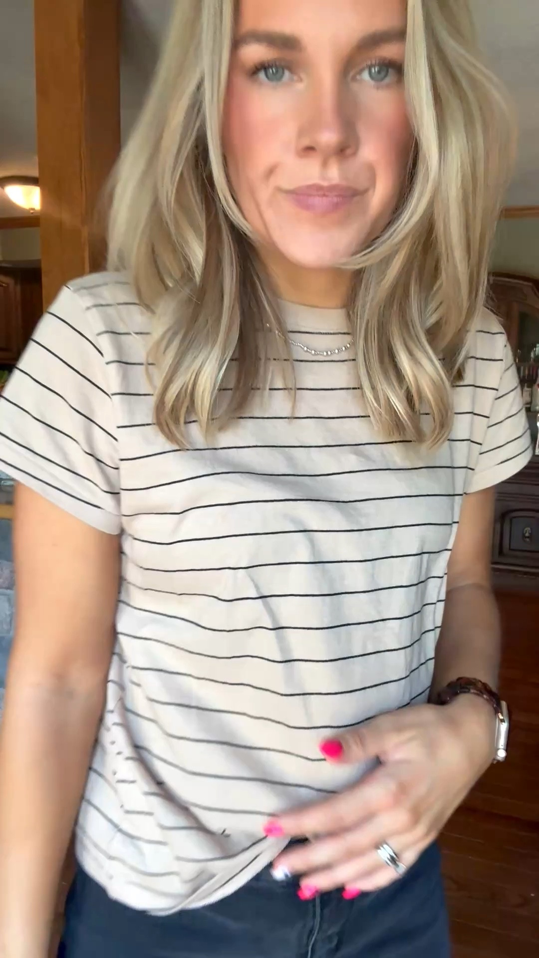 Shorts and tee, always a winning combo!
6 in shorts (too big and should have done a 4)
Small in top

#LTKSaleAlert #LTKFindsUnder50 #LTKStyleTip