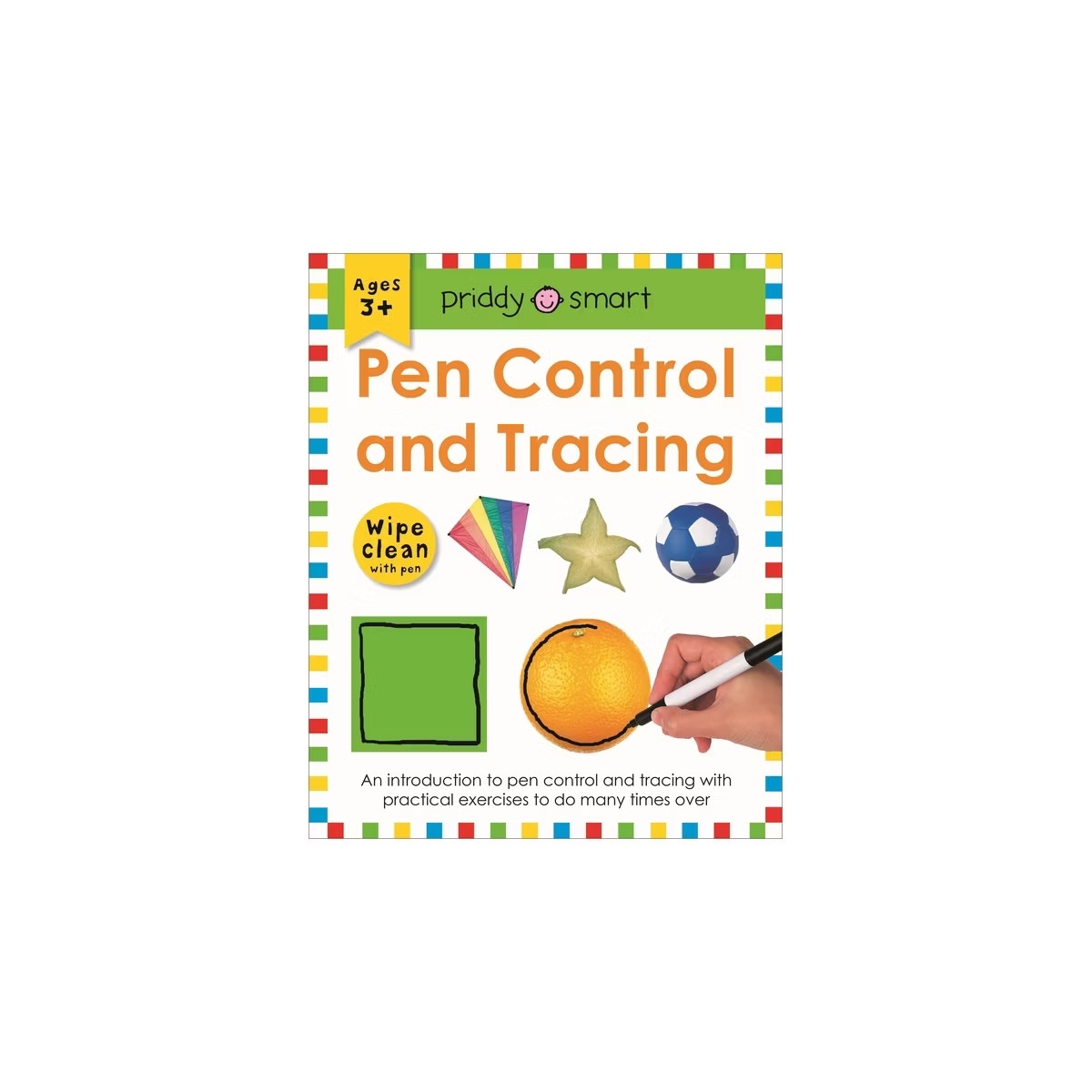 Pen Control and Tracing : Wipe Clean With Pen -  Workbook by Roger Priddy (Paperback) | Target