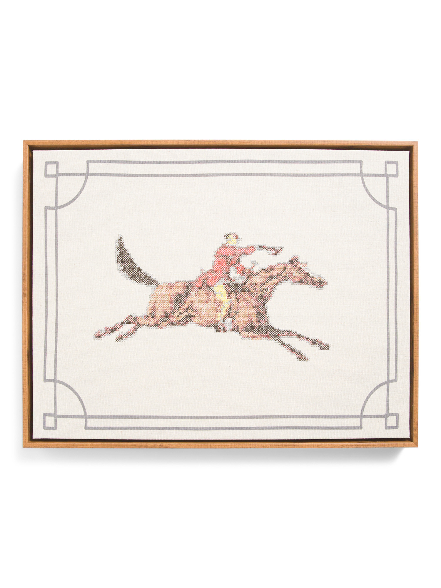 14x18 Cross Stitched Horse Wall Art | Home | Marshalls | Marshalls