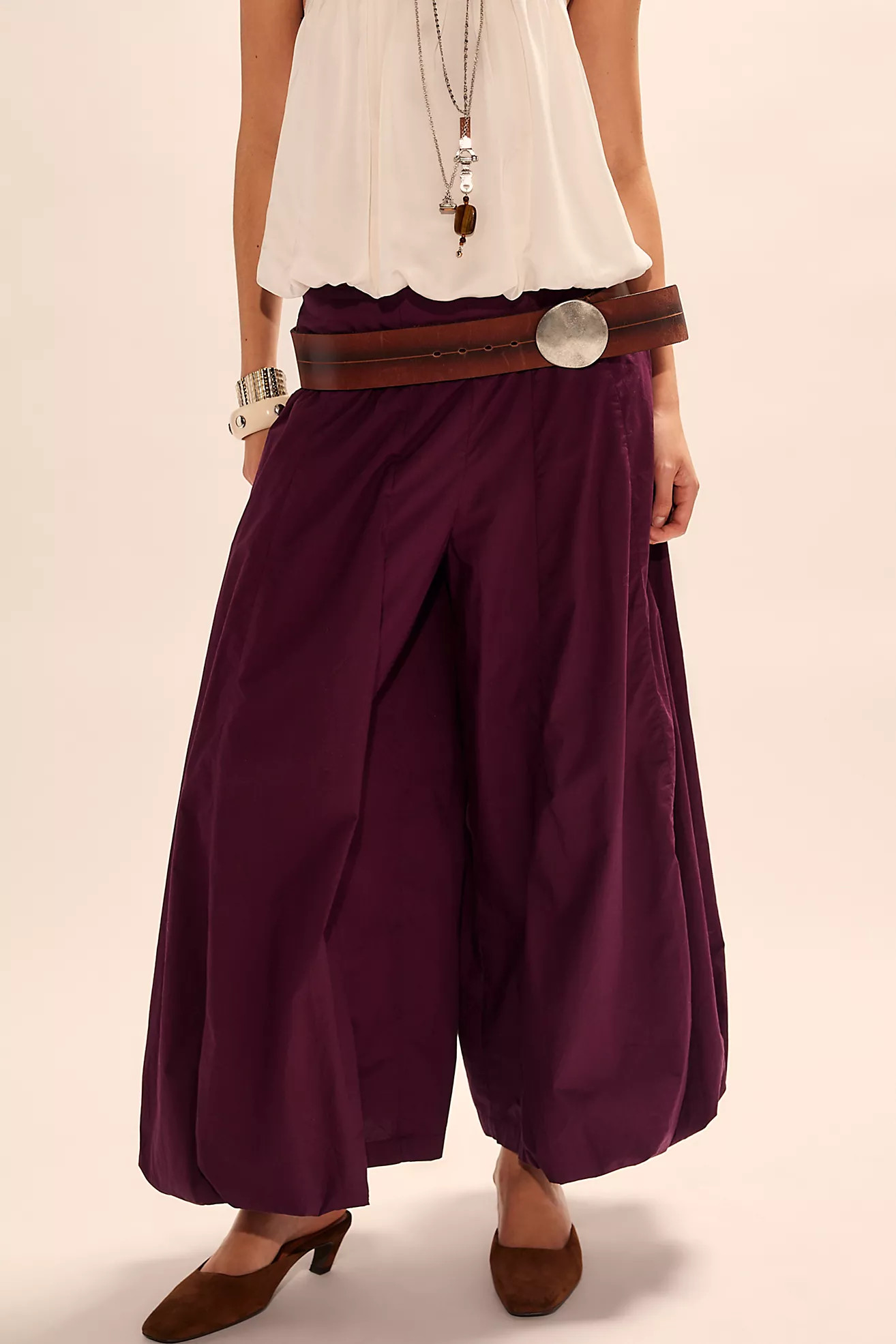 Bubble Pop Cropped Balloon Pants | Free People (Global - UK&FR Excluded)