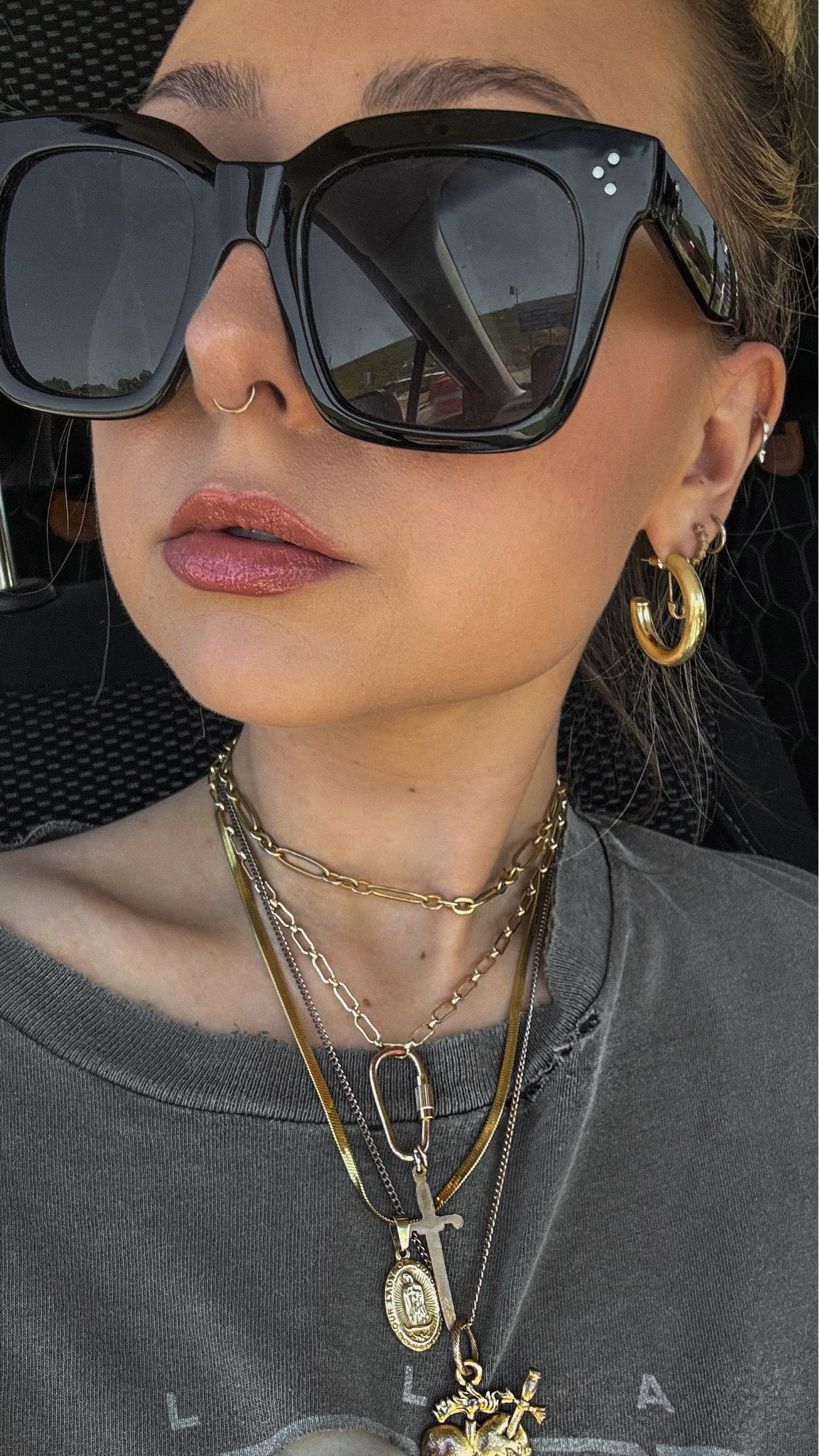 This lip combo 🤌 I swear by the lip plumping gloss! 

#LTKstyletip #LTKbeauty #LTKfindsunder50