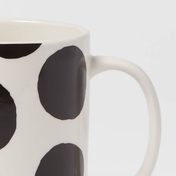 15oz Stoneware Polka Dots Mug - Room Essentials™ | Target