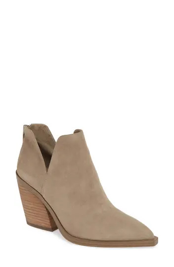 Vince CamutoGigietta Snakeskin Embossed Bootie | Nordstrom Rack