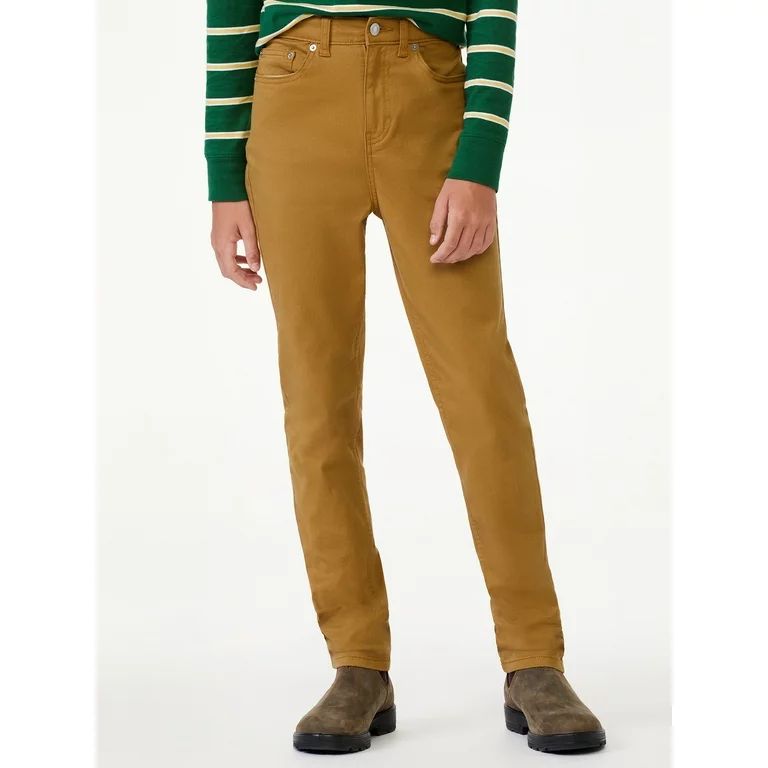 Free Assembly Boys 5-Pocket Pants, Sizes 4-18 - Walmart.com | Walmart (US)