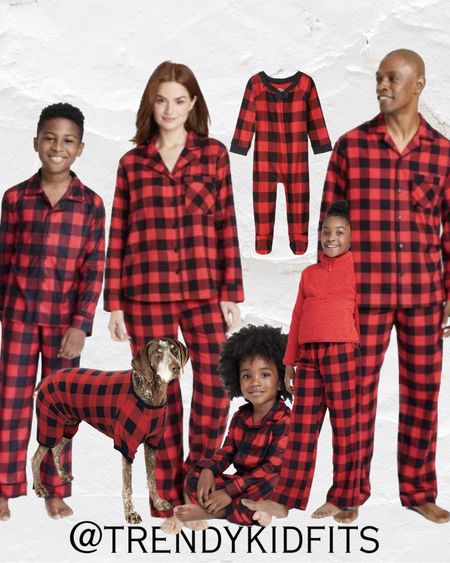Buffalo plaid family matching pajamas on sale 

#LTKfamily #LTKGiftGuide #LTKHoliday