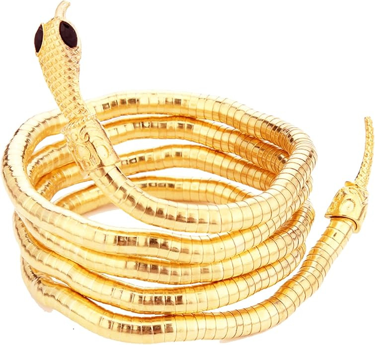 Bendable Snake Bracelet for Women Adjustable Punk Snake Choker - Flexible Multi-Purpose Medusa Ne... | Amazon (US)