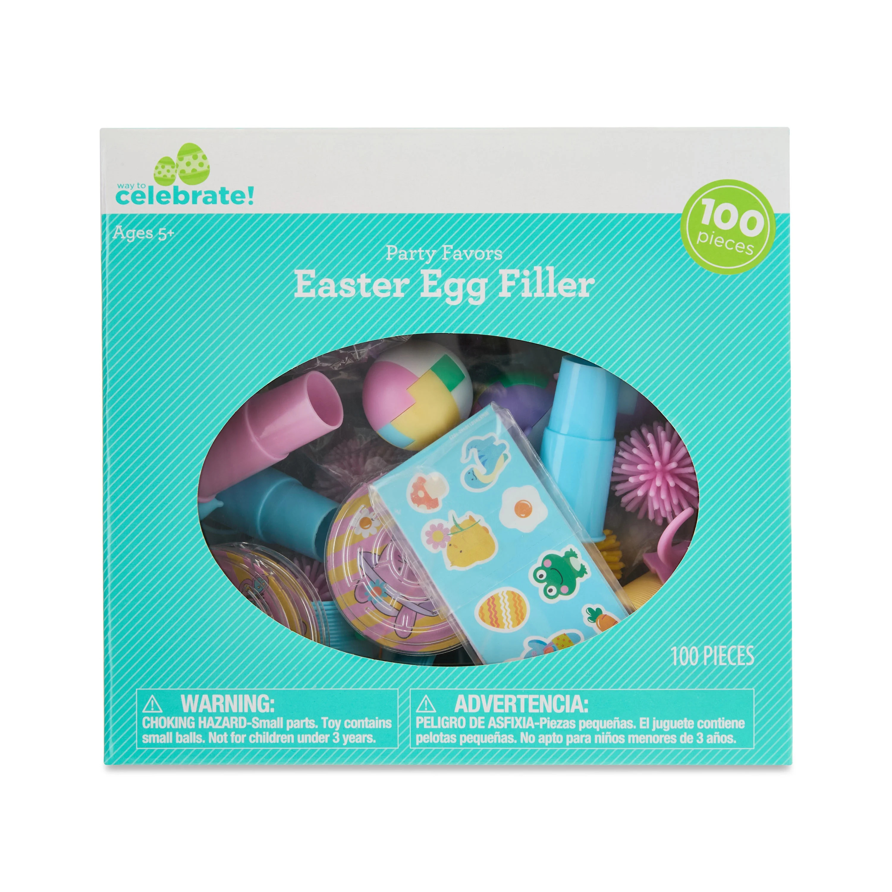Egg Filler Party Favors, 100 Pieces, Easter by Way To Celebrate | Walmart (US)