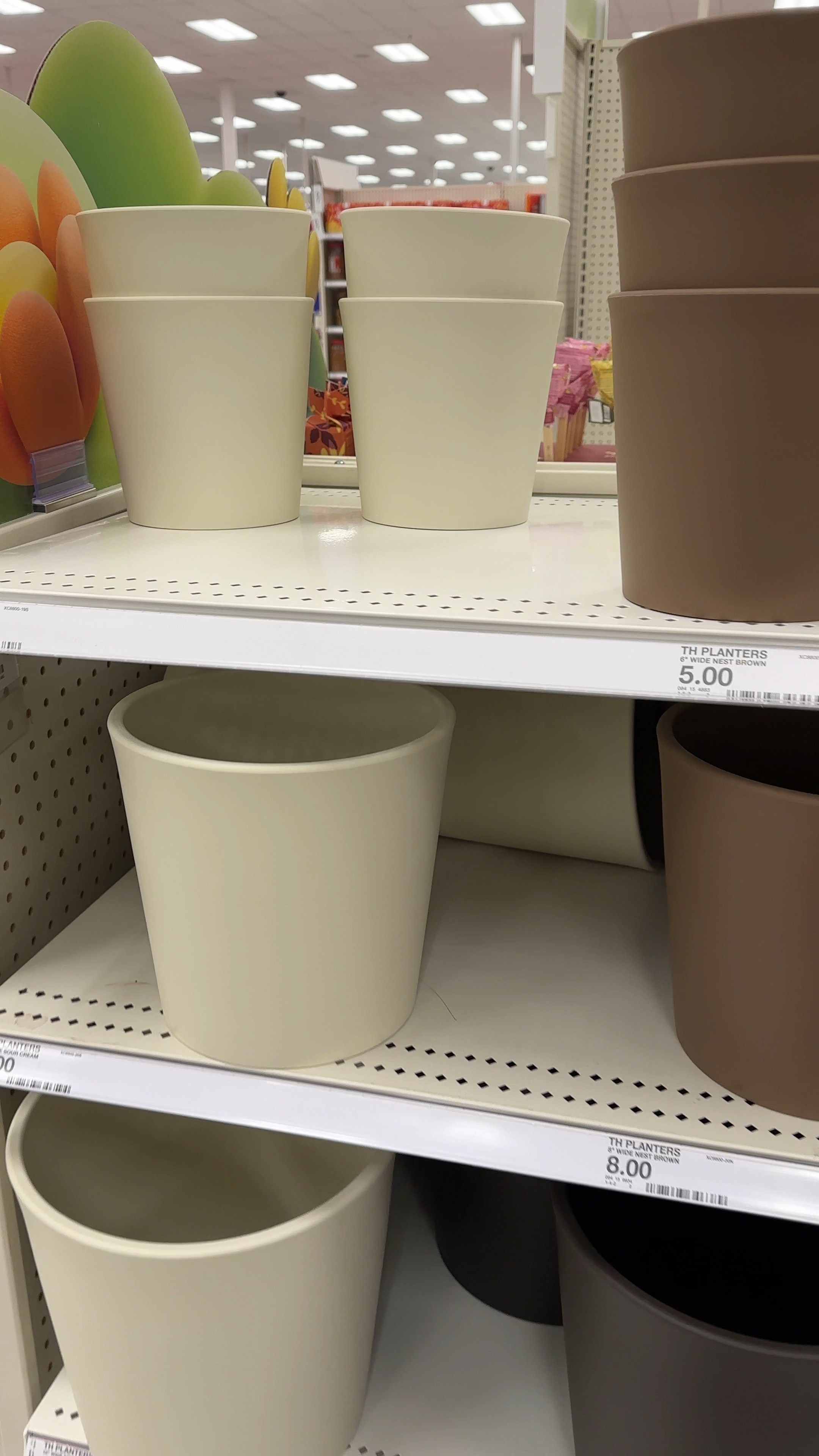 Spring planters are IN at Target! The most beautiful aesthetically pleasing planters in a variety of sizes and muted colors. Love these! They even have drainage 🙌🏻 and are so much lighter than traditional cermamic pots. 

#LTKfindsunder50 #LTKSeasonal