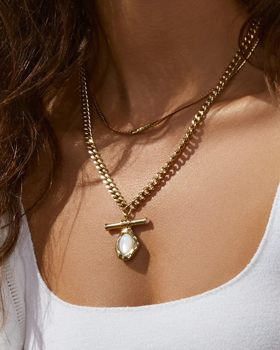 Rafaella Mother Of Pearl Necklace | Arms Of Eve