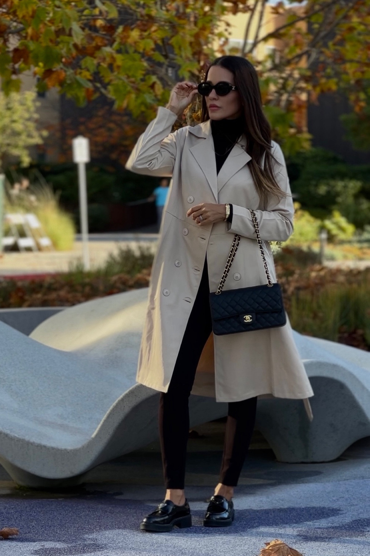 Fall outfit INSPO. Cute outfit. Amazon fashion. Trench coat . Affordable outfit 

#LTKstyletip #LTKsalealert #LTKCyberWeek