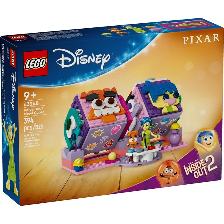 LEGO|Disney Inside Out 2 Mood Cubes from Pixar, Disney Toy Building Kit from the Movie, Fun Fanta... | Walmart (US)