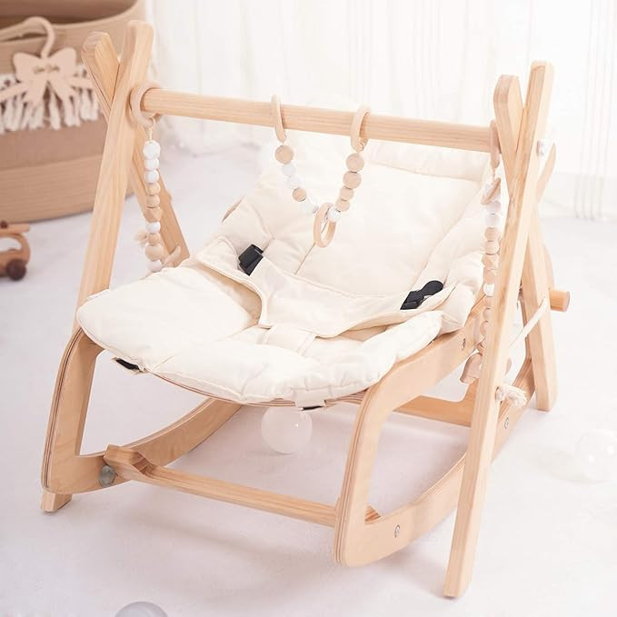 little dove Baby Gym and Baby Rocker Set | Amazon (US)