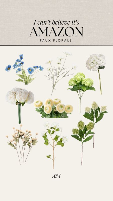 Amazon Faux Florals!

spring florals, amazon home finds, affordable faux stems, faux florals, faux hydrangeas, budget friendly home decor, amazon deals, amazon favorites, spring home decor, spring home finds

#LTKhome #LTKfindsunder50